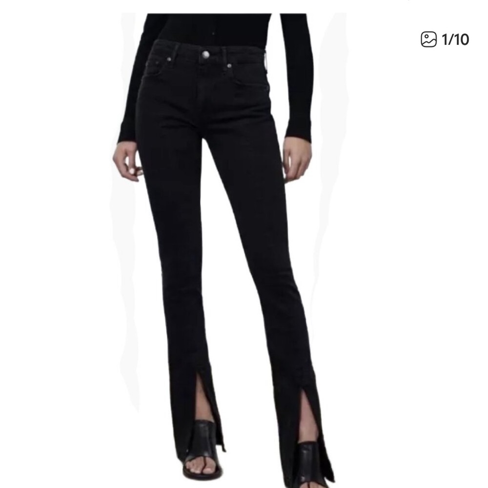 Zara “The Olivia” Dark Grey Jeans